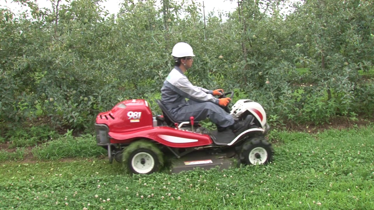 夏こそ、重労働を快適に！乗用ロータリーモア｜営農情報 営農PLUS