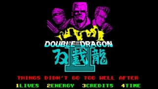 DOUBLE DRAGON II 128K (2023 Edition / C64 music in menu