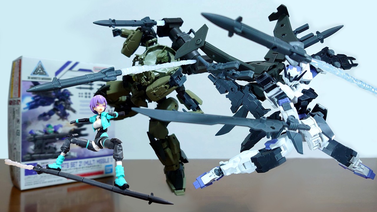 30MM with Missile & Smoke Effects!) 30MM 1/144 Option Parts Set 21