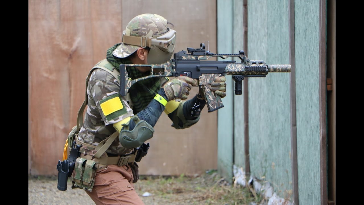 18禁エアガン 東京マルイ・電動ガン・H&K G36C/セミ＆フルオート射撃