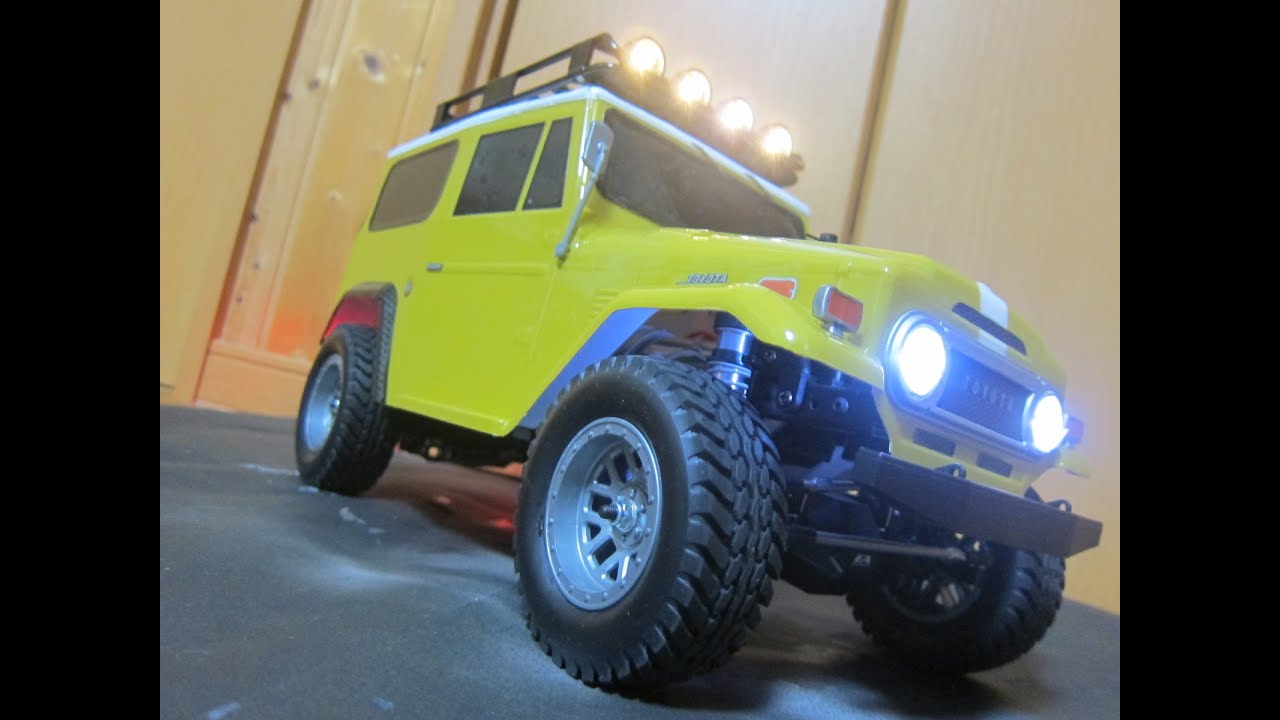 タミヤ CC-02 ランドクルーザー40製作 - YouTube