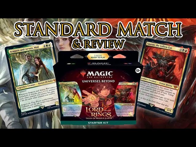 Magic: The Gathering Lord of The Rings Starter Kit 1 v. 1 Battle