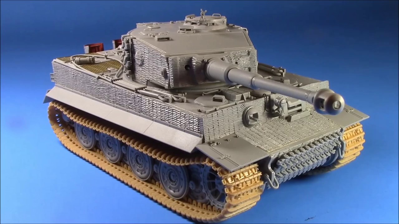 DRAGON TIGER I LATE w ZIMMERIT BUILD REVIEW - YouTube