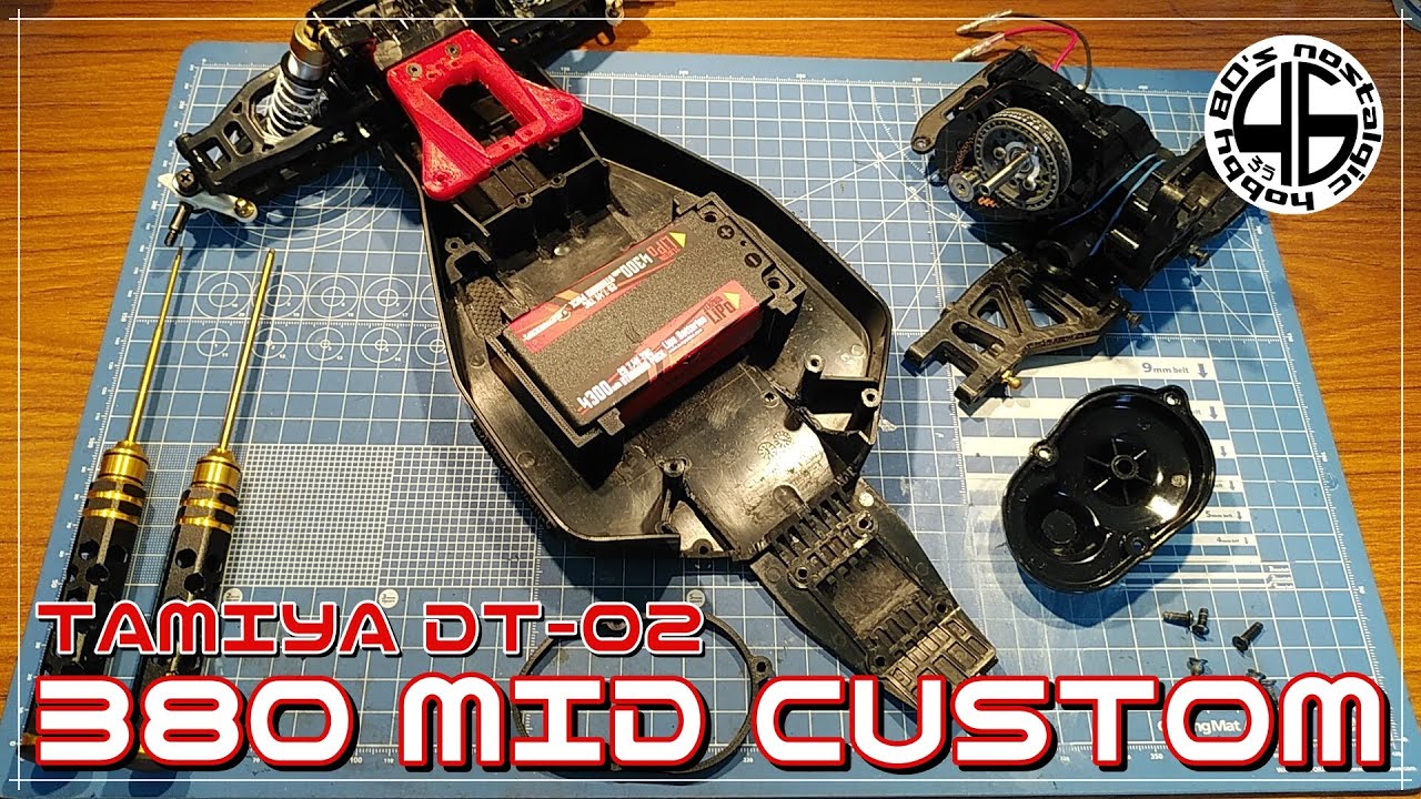 タミヤ DT-02「シトロエン2CVボディMIDカスタム」tamiya dt02 mid