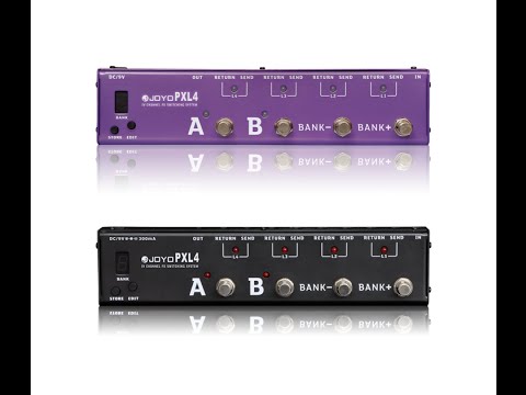 JOYO PXL 4 - Guitar effects switching system - Pedal Controller