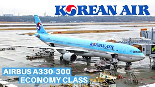 KOREAN AIR AIRBUS A330-300 (Economy) | Tokyo - Seoul | Flight