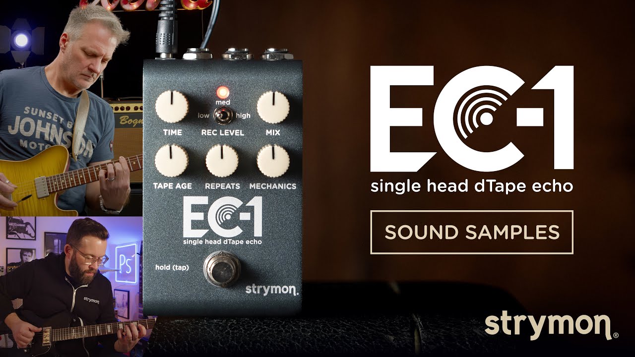 Strymon 新製品 EC-1 single head dTape echo – GuitarQuest イシバシ