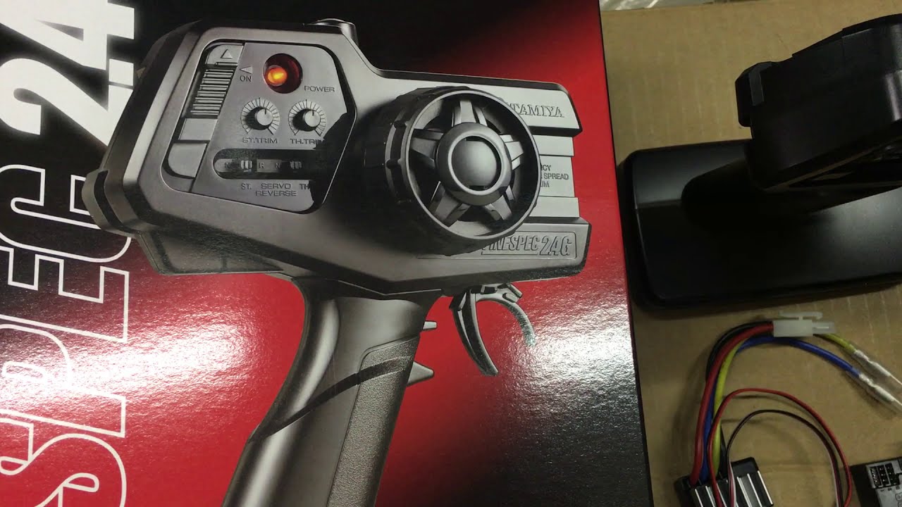 ラジコンカー組立キットに最適な送信機】ファインスペック 2.4G 電動RC