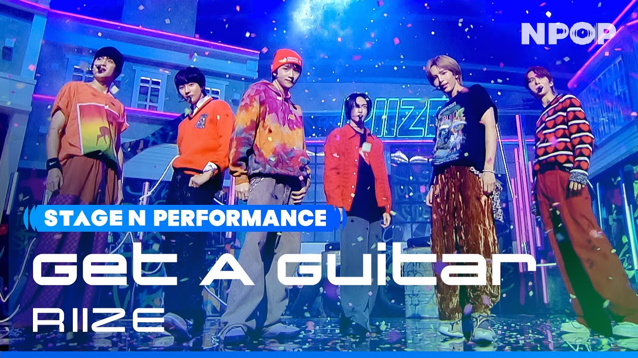 4K) RIIZE 'Get A Guitar' Ι NPOP EP.02 230913 - YouTube