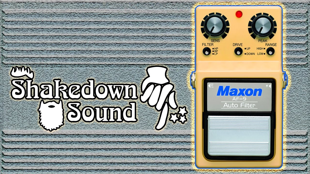 The AF-9 Auto Filter by Maxon - The Shakedown Sound Series - YouTube