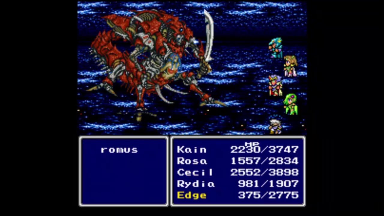 Final Fantasy 4 (Japanese Easy Type) - Part 17 - Final Boss