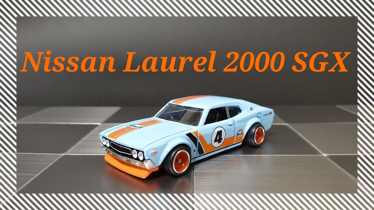 Hot Wheels Gulf Set! Nissan Laurel 2000 SGX - YouTube