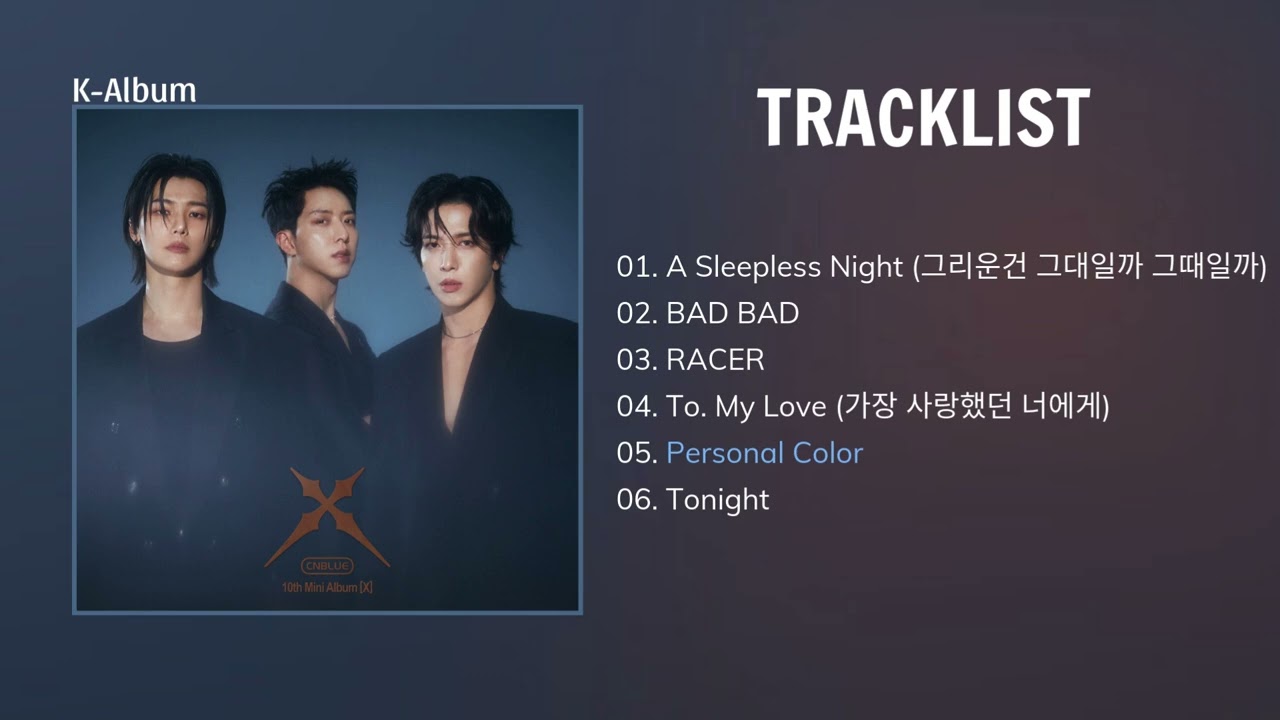 Full Album] CNBLUE (씨엔블루) - 'X' - YouTube