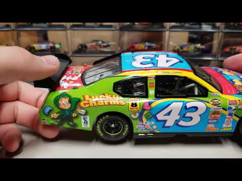 NASCAR Diecast Review: 2007 Bobby Labonte Lucky Charms 1/24 - YouTube