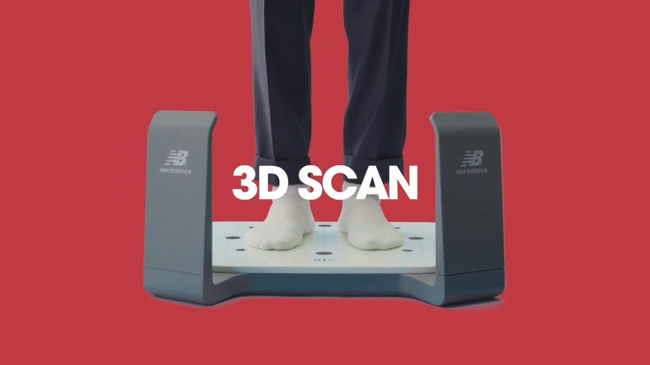 ニューバランスが御殿場とりんくうの店舗に足型計測ツール「3D SCAN