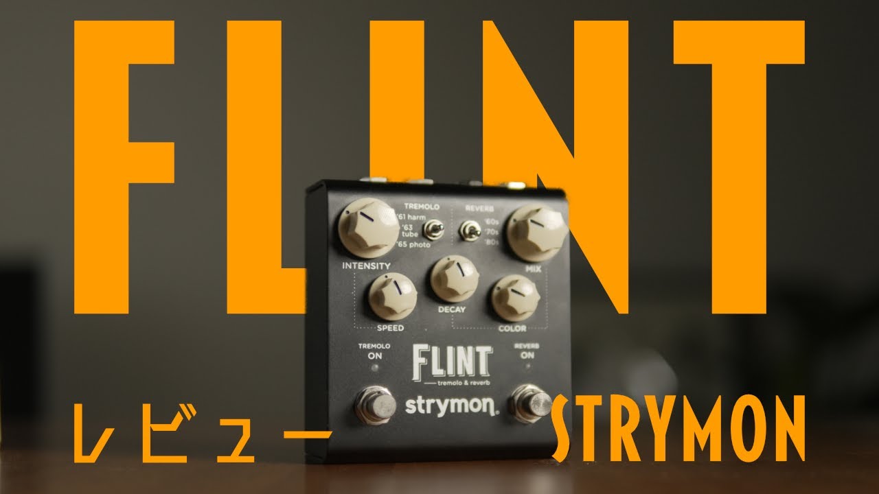 Strymon Flint！リヴァーブ＆トレモロの名機を紹介！[機材紹介] - YouTube