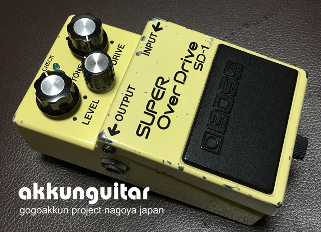 ボスSD-1のオペアンプのお話♪ BOSS SD-1 4558DD艶あり | 人生を