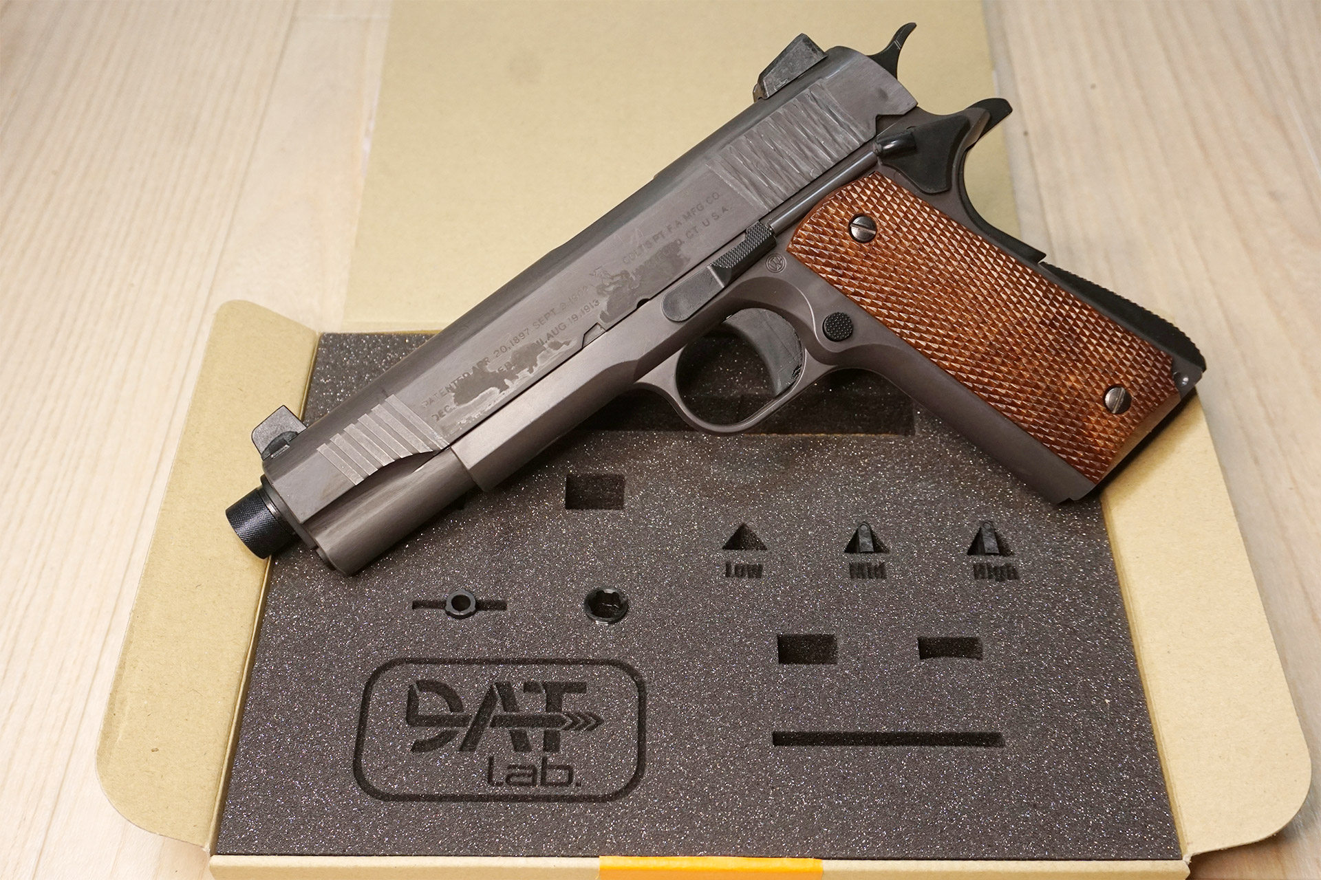 DATLab.（明後日工房）製 エアコキGOVERNMENTサプレッサーアダプタ 18