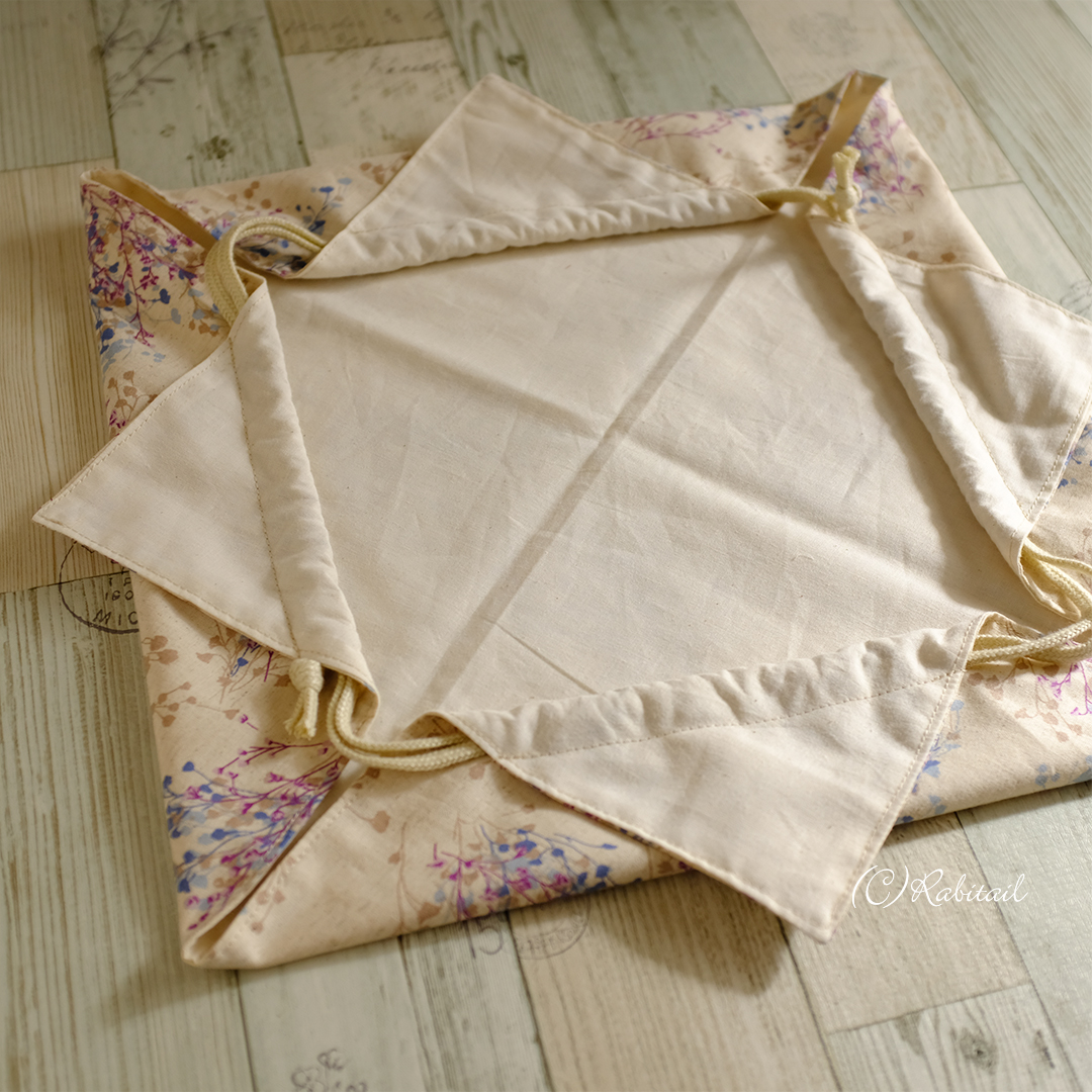 ランチョンマットにもなるお弁当袋 | rabitail