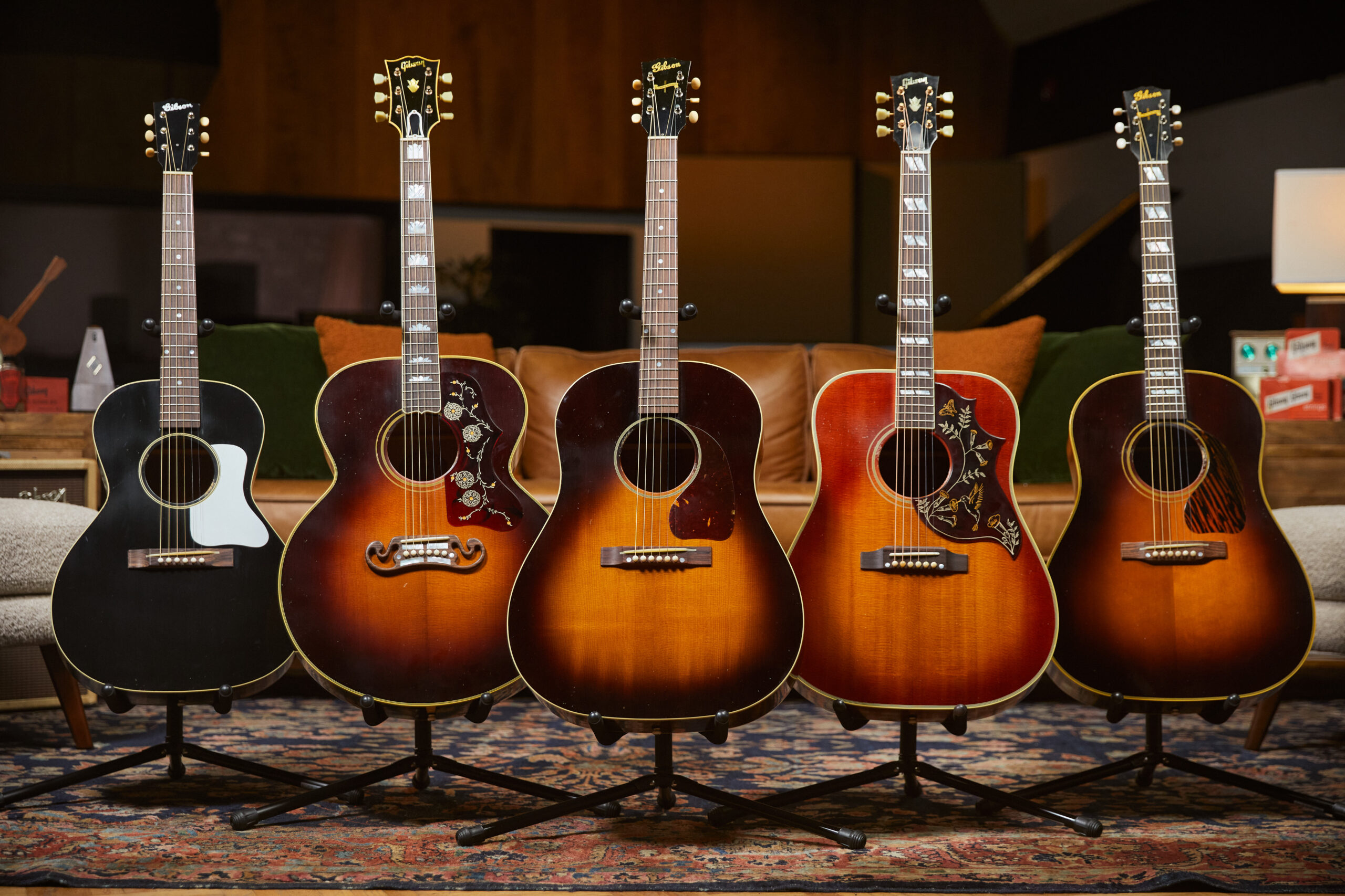 Gibson Custom Shop Murphy LabからAcoustic Collection登場