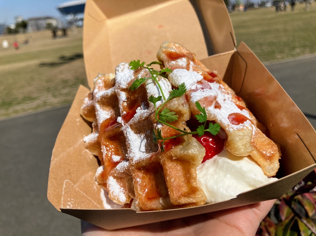 市原市】新スイーツ『クロワッフル』を食べるなら情熱市原ワンハート