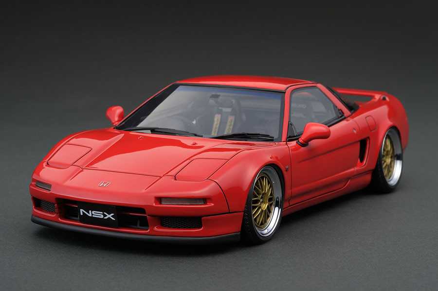 IG0400 1/18 Honda NSX (NA1) 1990 Red | LINE UP | ignition model