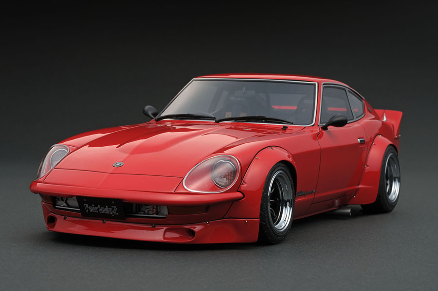 IG0953 1/18 Nissan Fairlady 240ZG (HS30) Full Works Red | LINE UP
