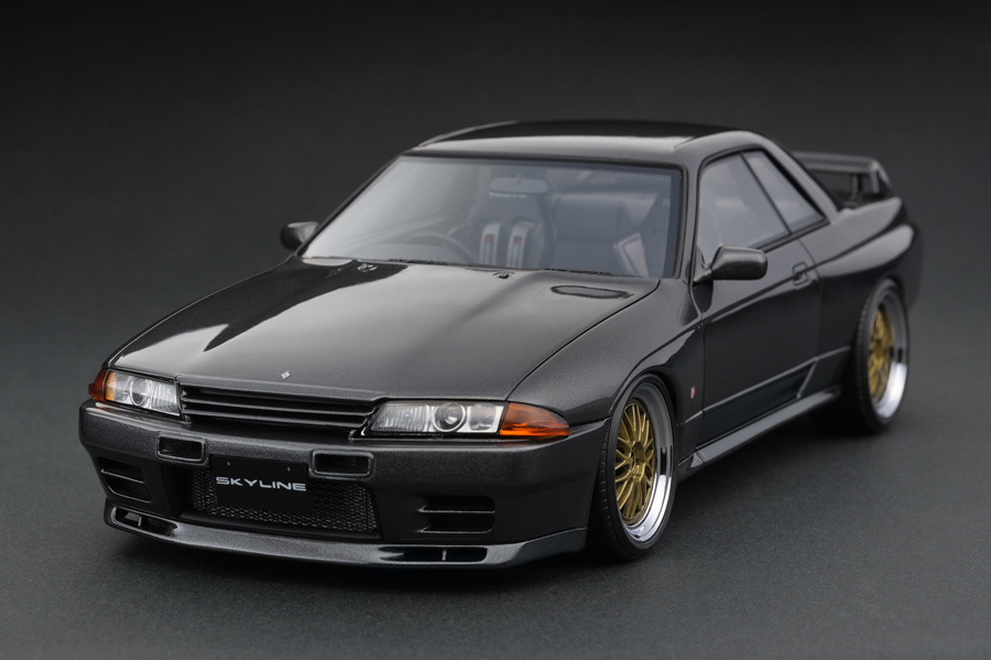 IG0144 1/18 Nismo R32 GT-R S-tune Gun Gray Metallic | LINE UP