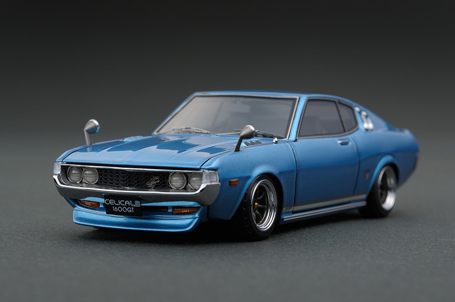 IG0284 1/43 Toyota Celica 1600GT LB (TA27) Blue | LINE UP