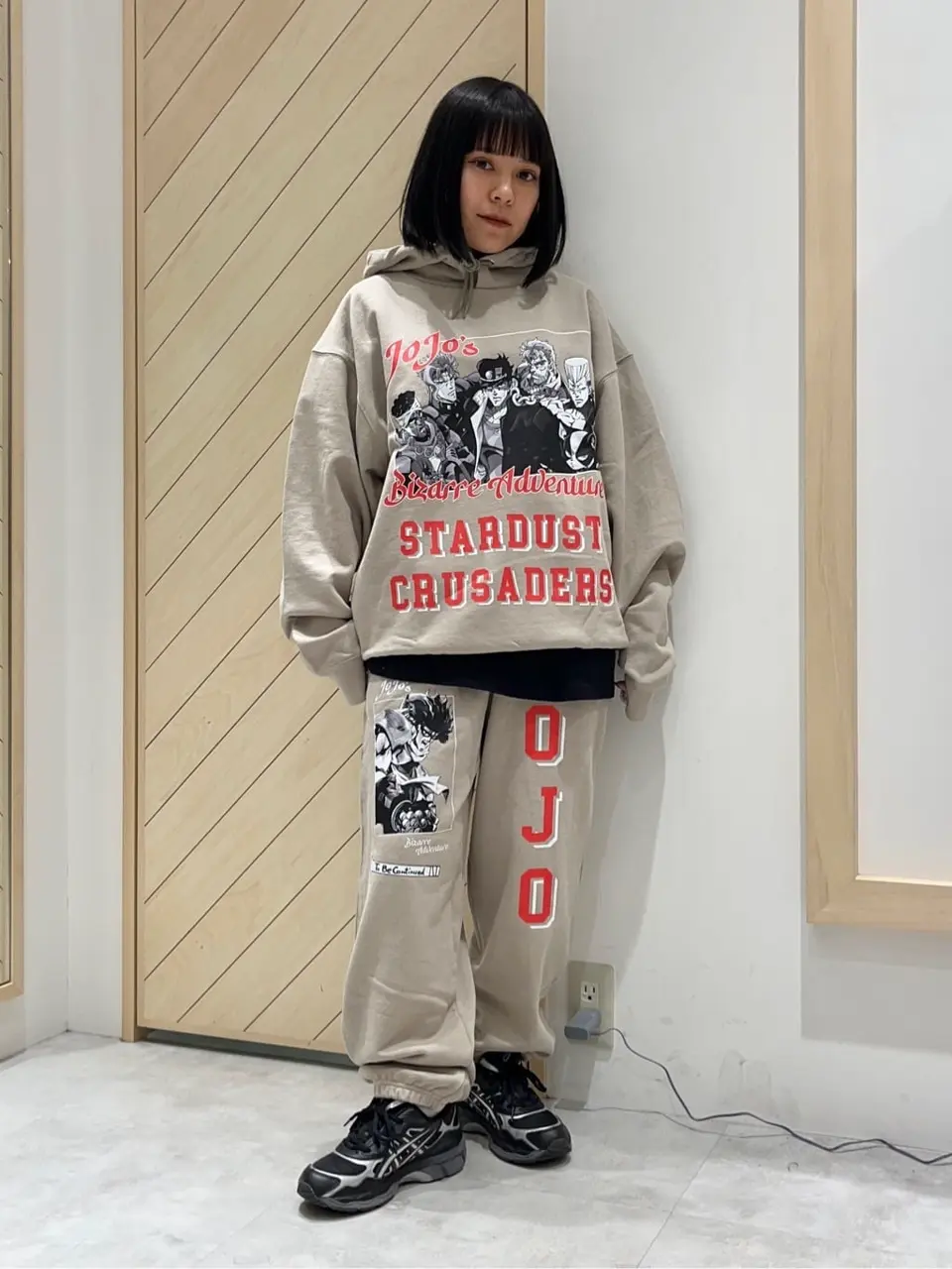 X-girl×ジョジョの奇妙な冒険SC JACQUARD BLANKET – calif（カリフ