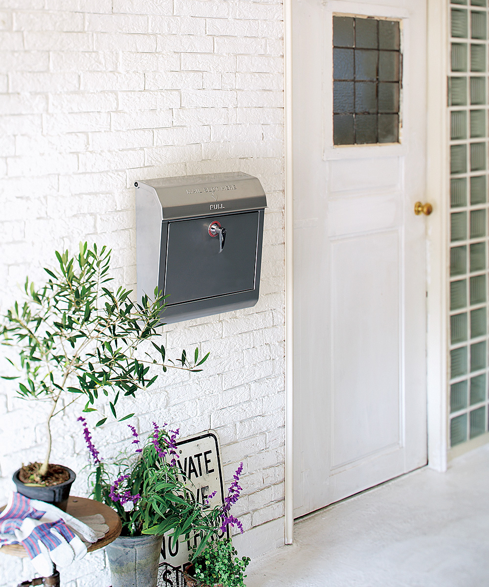 アメリカンなレトロデザインのポスト Mail box 1（メールボックス 1