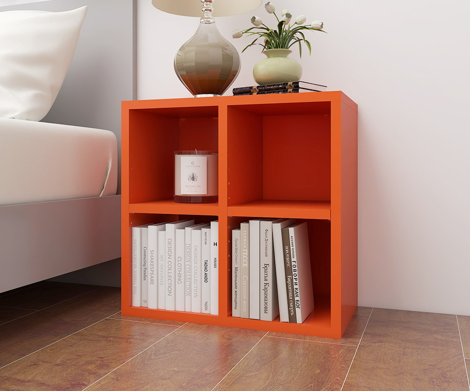 楽天市場】本棚 子供 完成品 グッズ収納 ブックシェルフ カラー