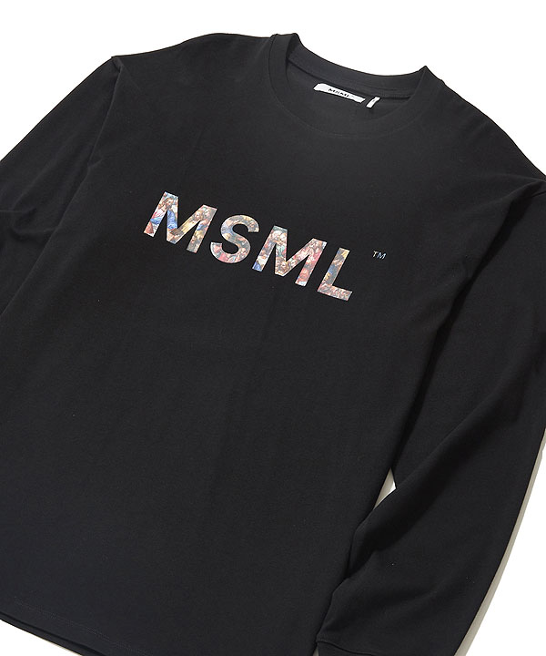 50％OFF SALE セール M.S.M.L エムエスエムエル ART GRAPHIC LOGO LONG