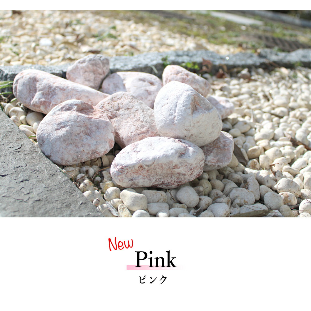 楽天市場】庭石 20kg タンブル 置き石 50〜150mm ホワイト レモン