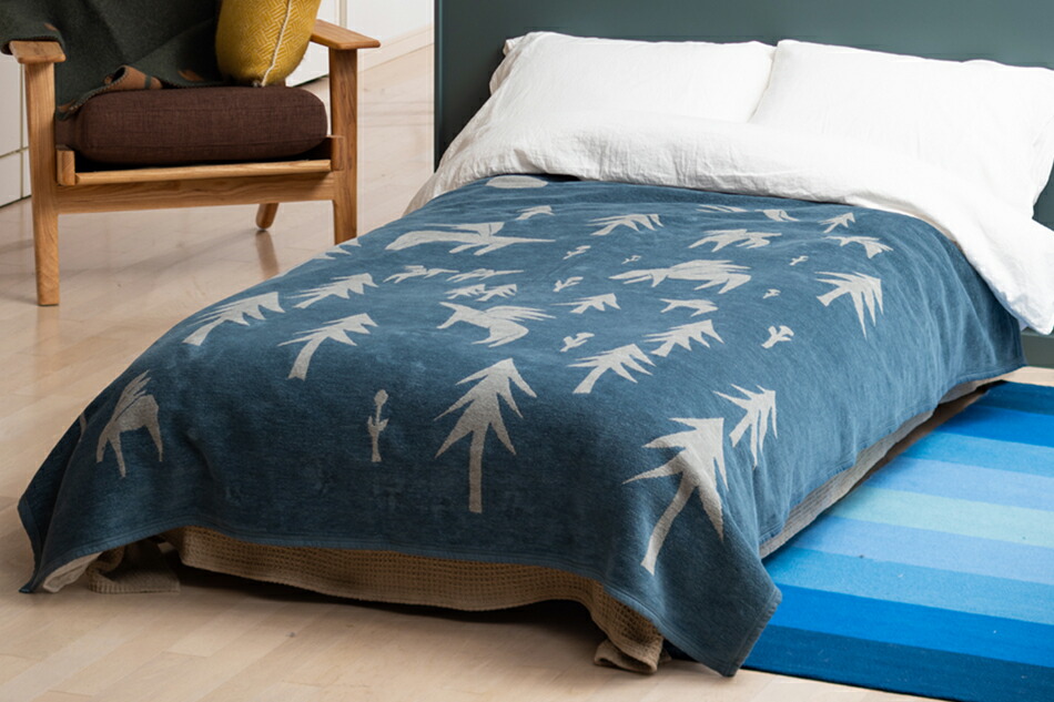 Horses on the hill、Horses go to the moon ブランケット（クリッパン