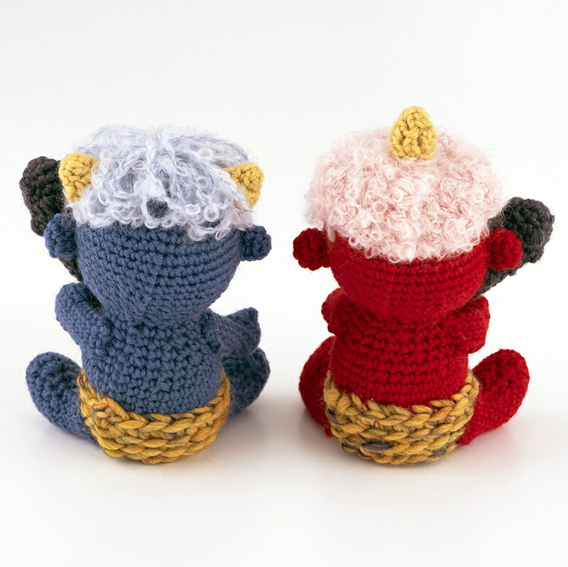 楽天市場】＼TIME GOGO／【K24SB】節分「赤鬼・青鬼」あみぐるみKIT