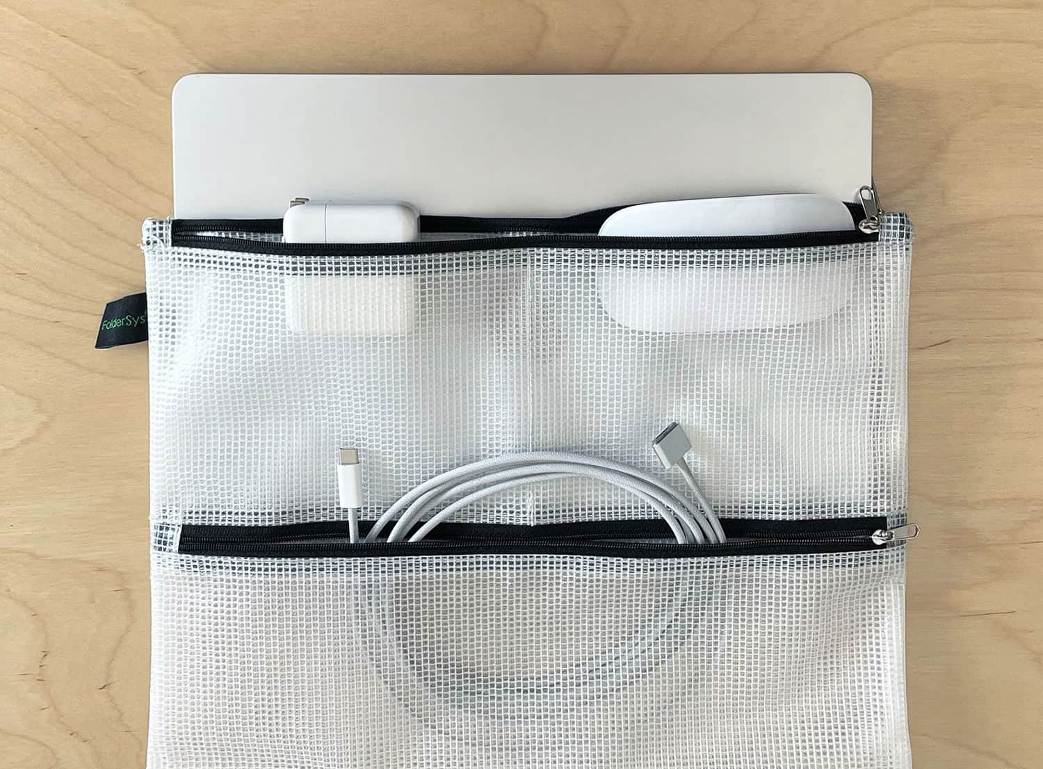 FolderSys フォルダーシス | Multi Compartment Zip Bag A4 マルチ