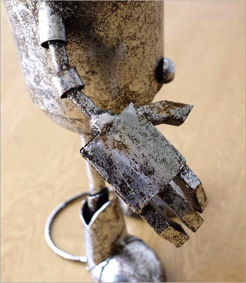 楽天市場】ロボット アイアン アイアンロボット 置物 オブジェ