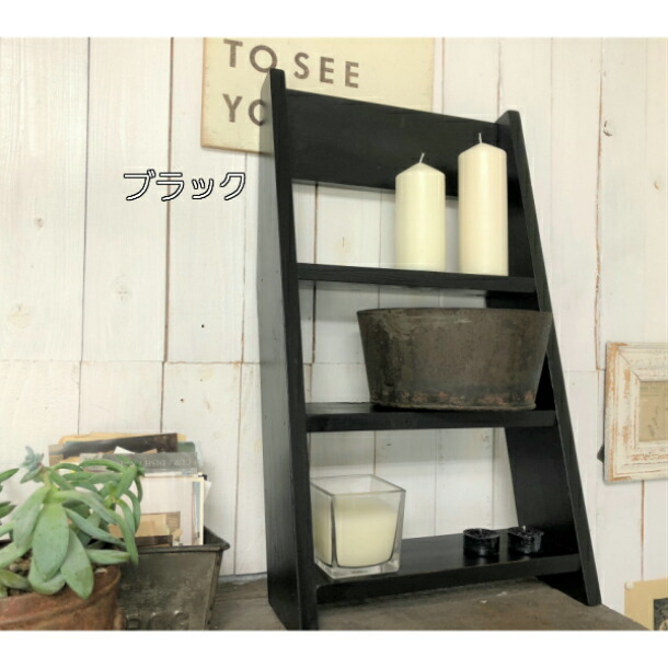 楽天市場】立てかけ ラック シェルフ 木製 棚 立て掛け棚 収納棚