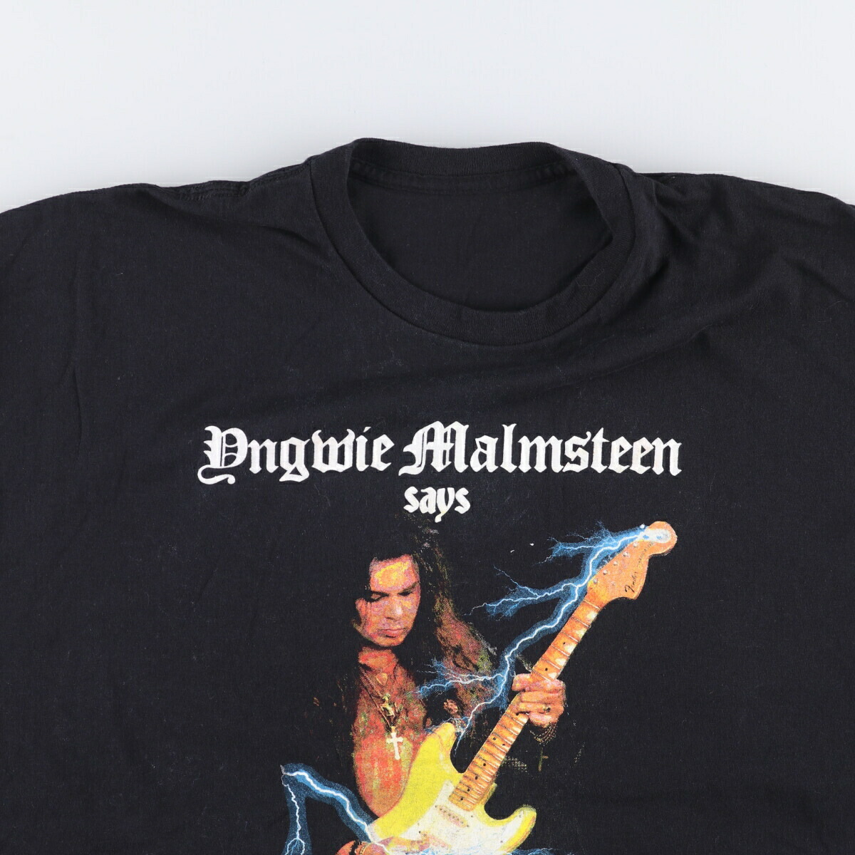 古着 Yngwie Malmsteen イングヴェイマルムスティーン バンドTシャツ