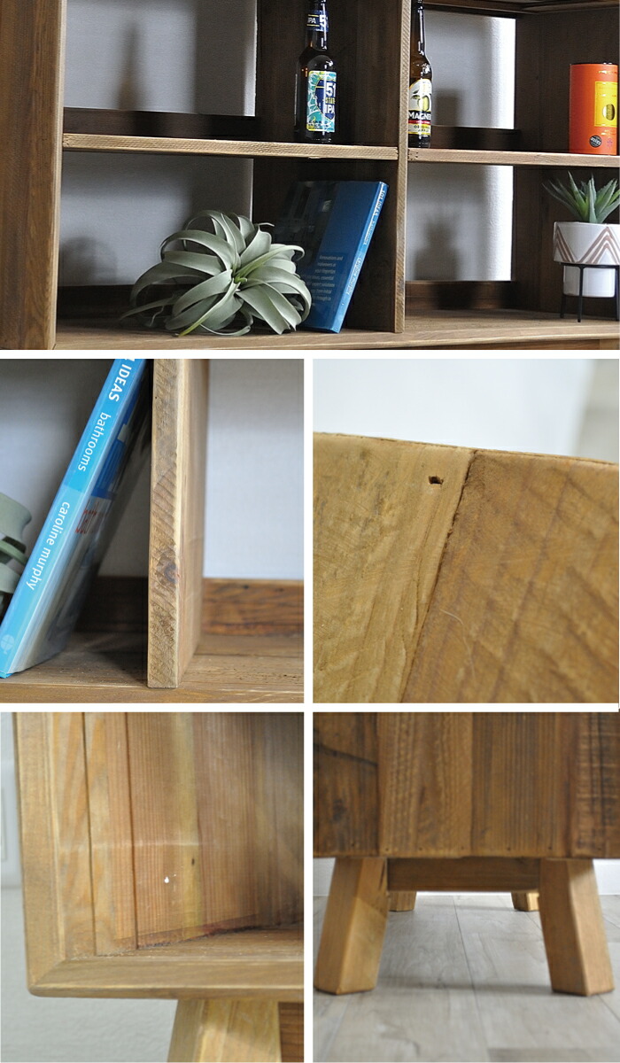 楽天市場】サイドボード 無垢 古材 ヴィンテージ キャビネット