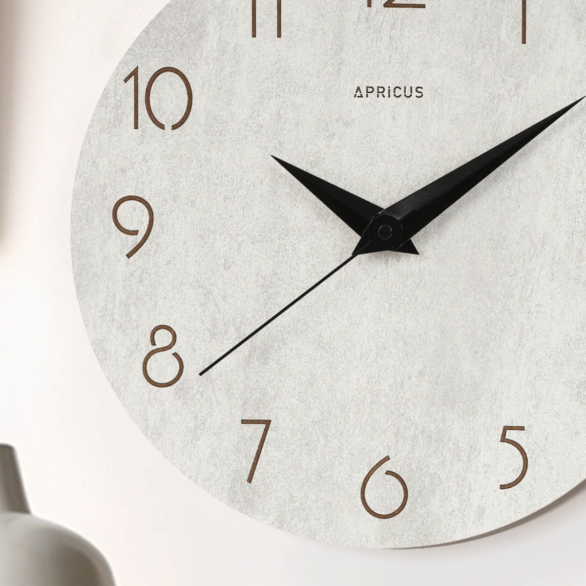 楽天市場】掛け時計 静音 連続秒針 ロックストーン アプリクス 直径
