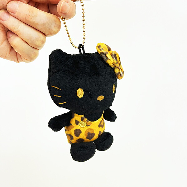 サンリオ ハローキティ ヒョウ柄シリーズ ボールチェーンマスコット