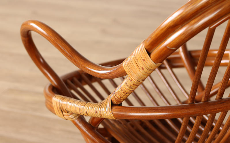 楽天市場】回転イス 回転椅子 回転チェア リラックス ラタン 籐椅子