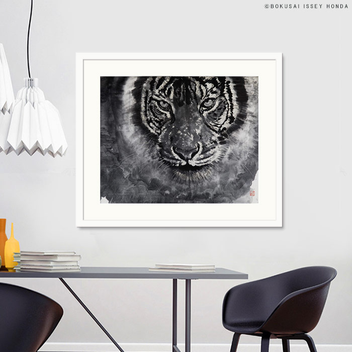 楽天市場】【2/20 限定クーポン】 圧倒的迫力 ISSEY HONDA 虎画・生 和