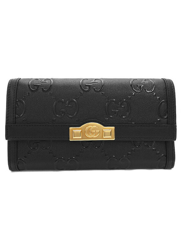 GUCCI】グッチ『GG ロングウォレット』676151 レディース 二つ折り長