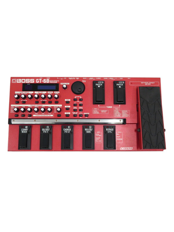 BOSS】ボス『ベース用マルチエフェクター』GT-6B 1週間保証【中古