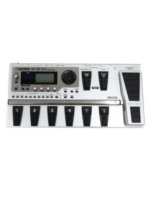 BOSS】ボス『マルチエフェクター』GT-10 1週間保証【中古