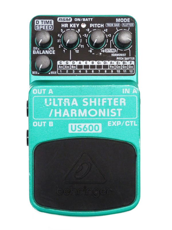 BEHRINGER】ベリンガー『ピッチシフター/ハーモニスト』US600