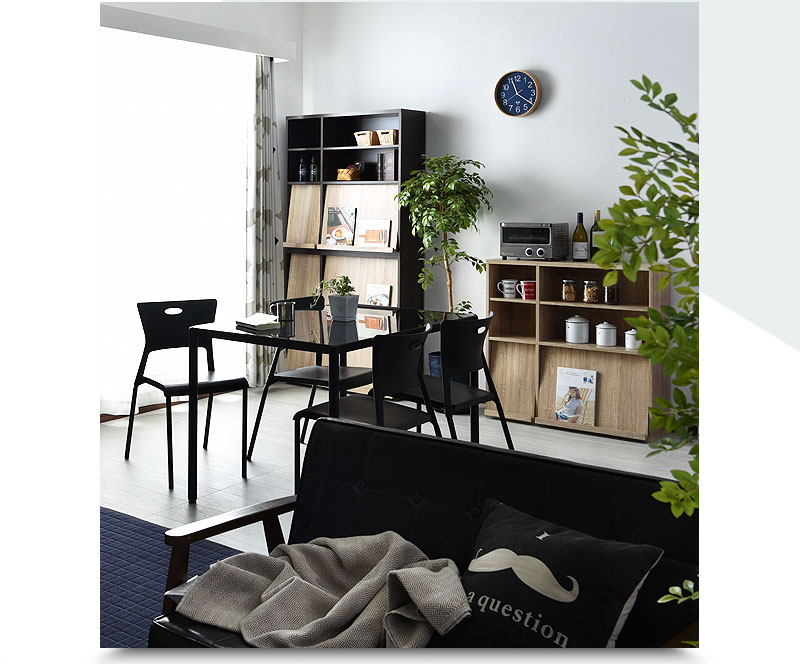 本棚 ディスプレイラック 2個組 エクセラ｜ユニットシェルフ 家具